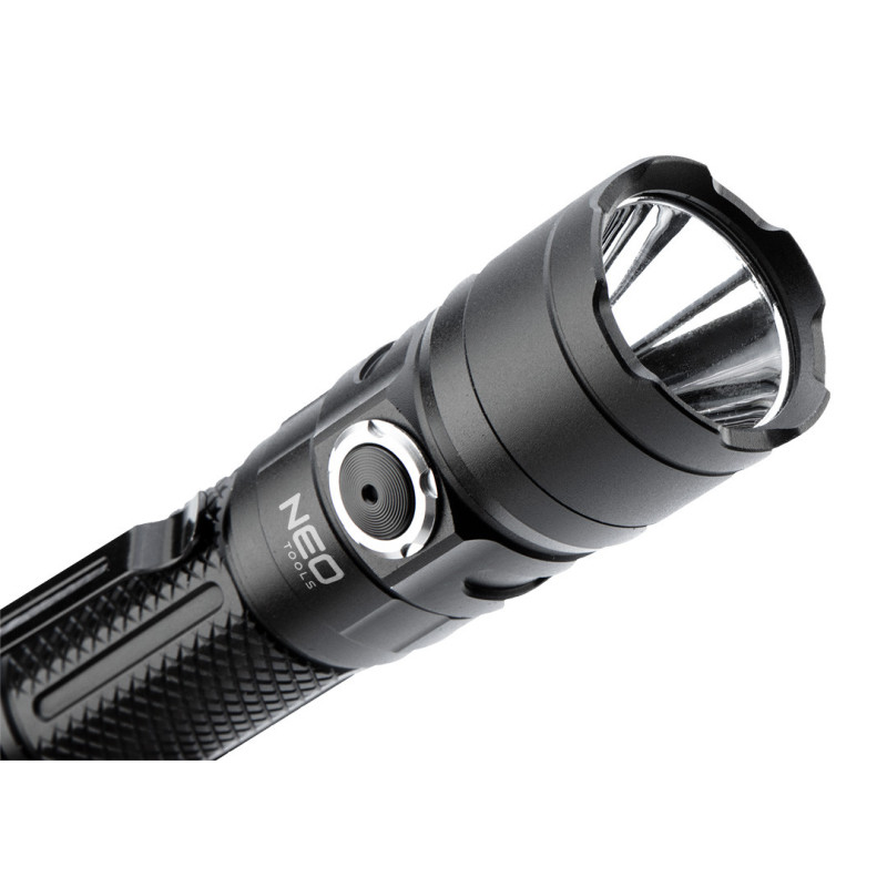 Ліхтар акумуляторний NEO Tools 99-075, SST40 LED, 1500 лм, USB-C, 4000 мА·год, дальність 200 м