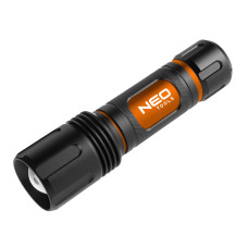 Ліхтар на батарейках NEO 99-036 з зумом, 1500 лм, LED CREE