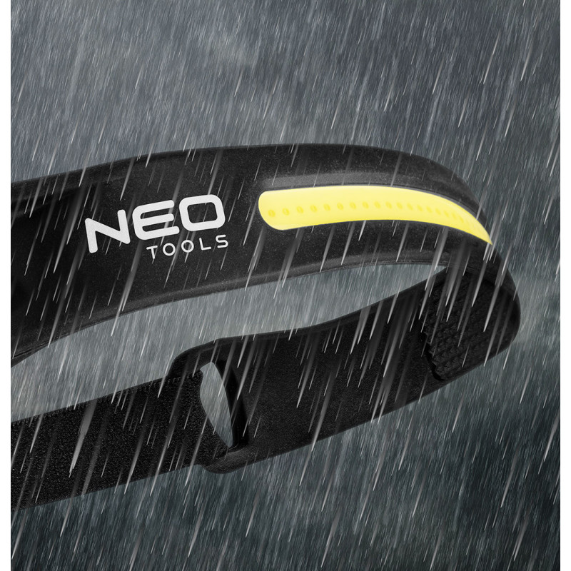 Ліхтар Neo Tools 99-097, налобний, акумуляторний, сенсорний, 350 лм
