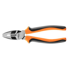 Плоскогубці Neo Tools 01-153, універсальні, 200 мм, з хромонікелевою сталлю, економія зусиль 40%