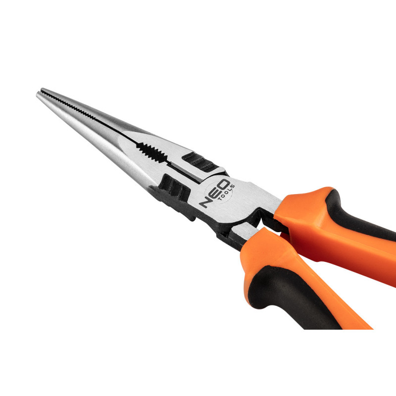 Довгогубці NEO Tools 01-155, 200 мм, антикорозійні, двокомпонентна ручка