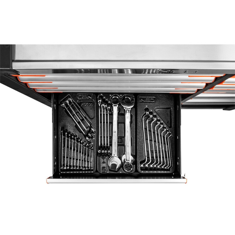 Візок для інструментів Neo Tools PRO 84-225+G з 12 ящиками та набором професійних інструментів