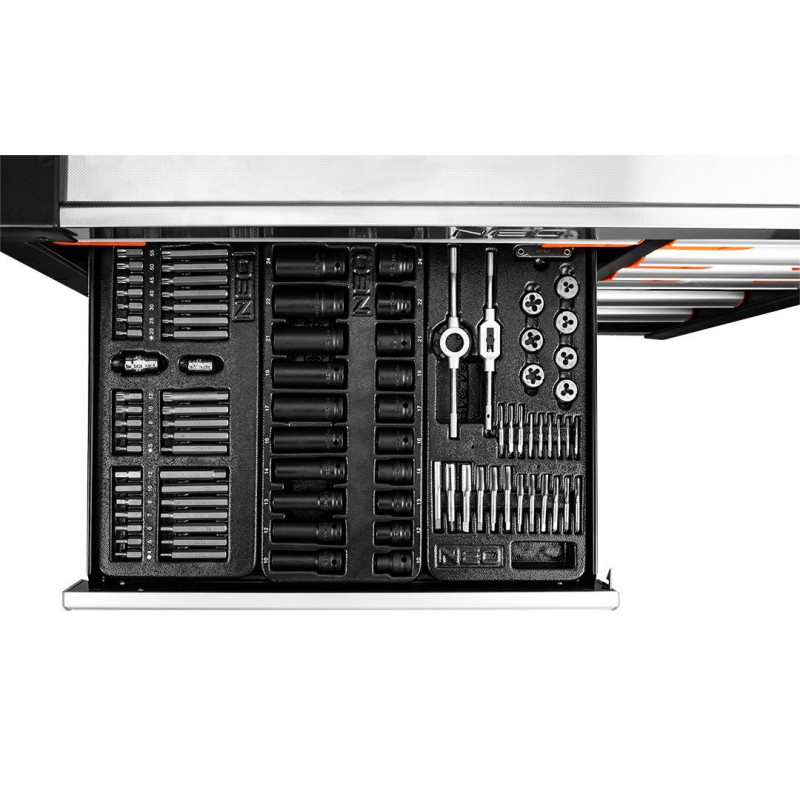 Візок для інструментів Neo Tools PRO 84-225+G з 12 ящиками та набором професійних інструментів