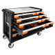 Візок для інструментів Neo Tools PRO 84-225+G з 12 ящиками та набором професійних інструментів