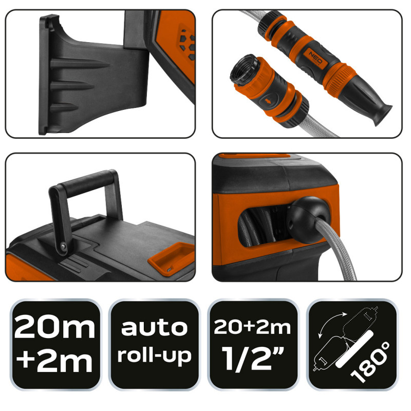 Шланг садовий NEO Tools 15-891, 1/2