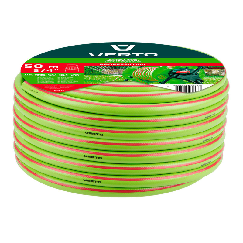 Шланг для поливу Verto 15G825Professional 3/4