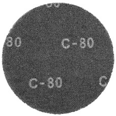 Шліфувальна сітка на липучці GRAPHITE 55H744, 225 мм, K80, карбід кремнію, 10 шт.