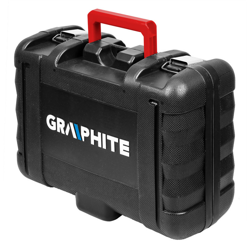 Шліфувальна машина ексцентрикова GRAPHITE 59G349, 450 Вт, 125/150 мм, з кейсом