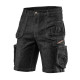 Робочі джинсові шорти NEO 81-273 DENIM BLACK