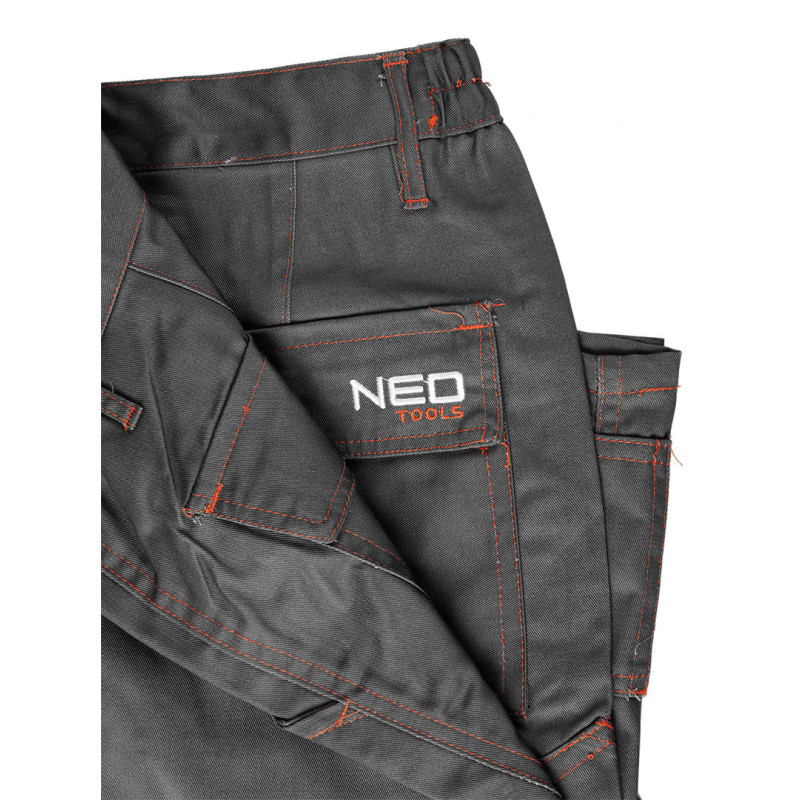 Шорти робочі NEO 81-440 BASIC, еластичний пояс, кармани для інструментів, сертифікація CE
