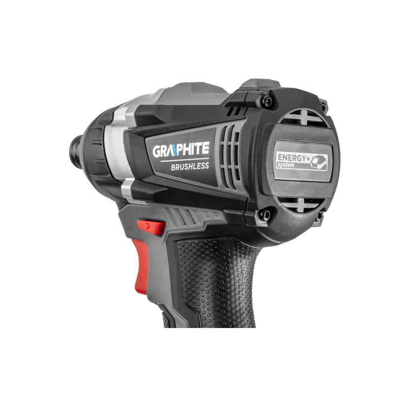 Акумуляторний безщітковий шуруповерт GRAPHITE 58G030 18В, 200 Нм, патрон 1/4