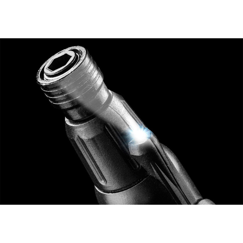 Акумуляторна викрутка NEO TOOLS 04-210, 3,6 В, Li-Ion, micro-USB, набір біт 43 шт, кейс