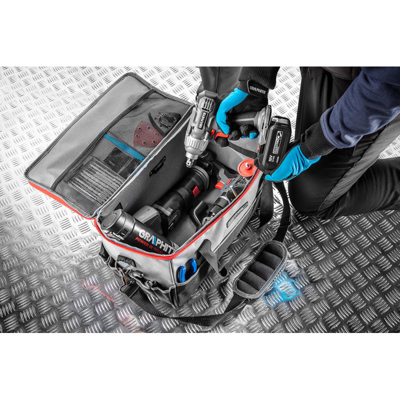 Сумка для інструменту GRAPHITE 58G021 (24л, 14 кишень, вологостійкість)