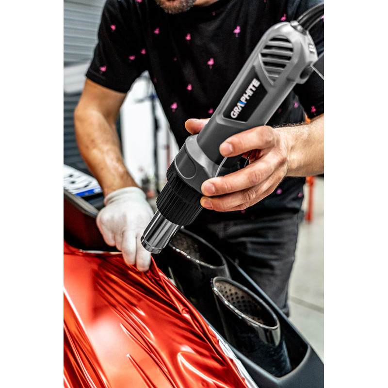 Термофен GRAPHITE 59G523, 2000 Вт, температурні режими 350°C і 550°C, прямий