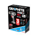 Акумуляторний термофен GRAPHITE 58G082 (18V, 550°C, 200 л/хв) без АКБ
