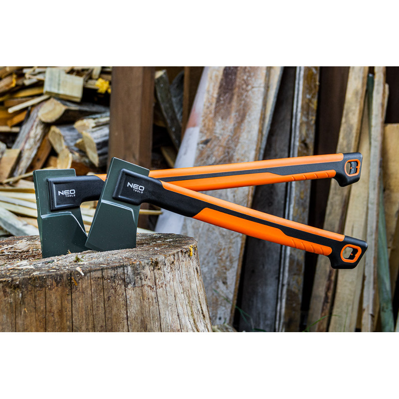 Універсальна сокира NEO Tools 27-032, 600 мм, 1200 г, скловолокно, з PTFE-покриттям