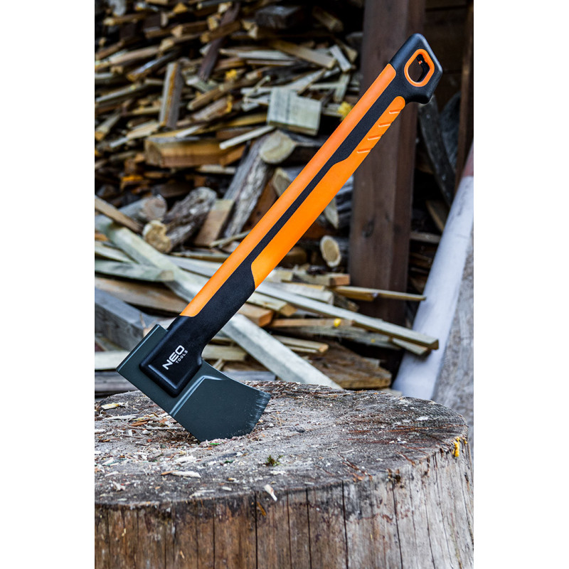Універсальна сокира NEO Tools 27-032, 600 мм, 1200 г, скловолокно, з PTFE-покриттям