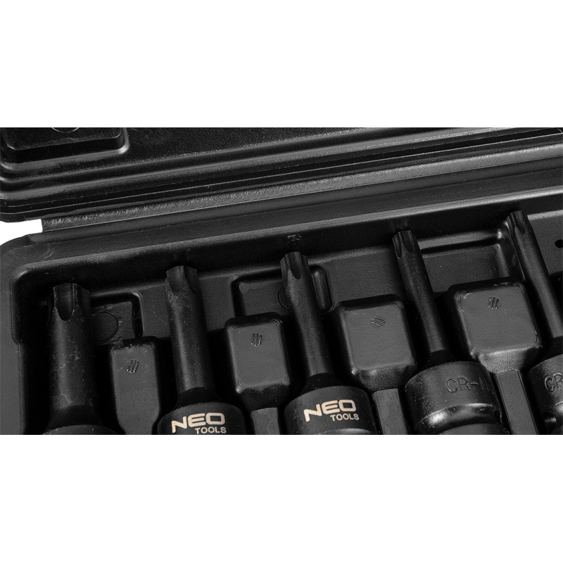 Набір ударних торцевих ключів Neo Tools 08-712 Torx, 1/2