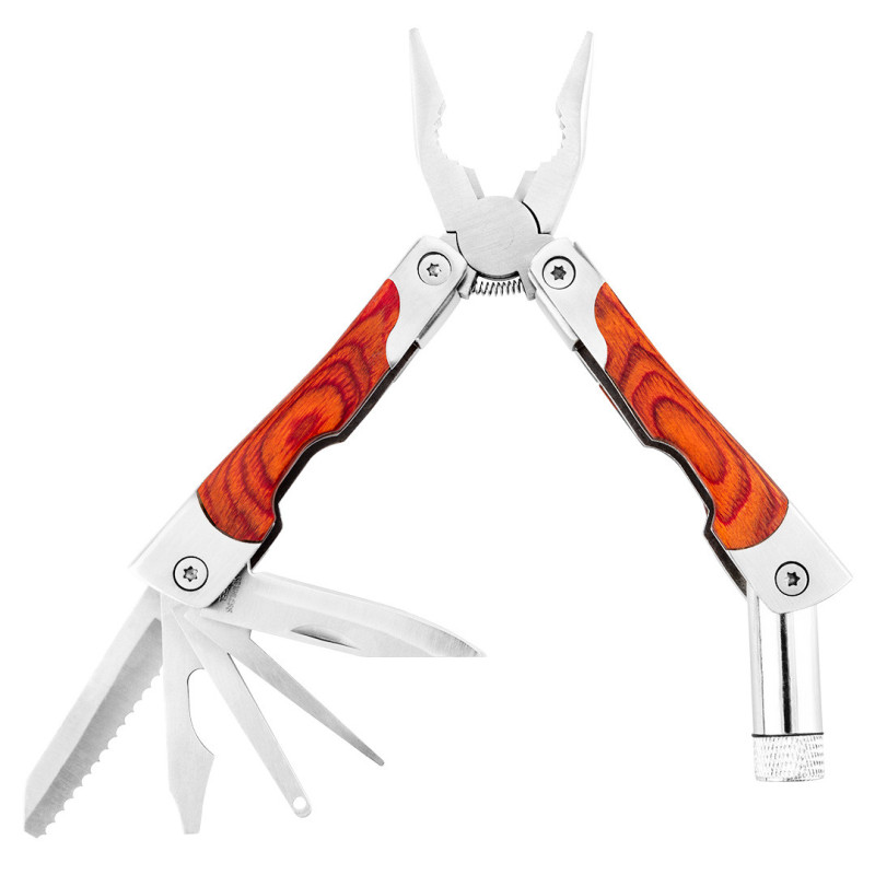 Набір для виживання Neo Tools 63-154: 8 в 1, складаний ніж, ліхтарик, кресало, мультитул
