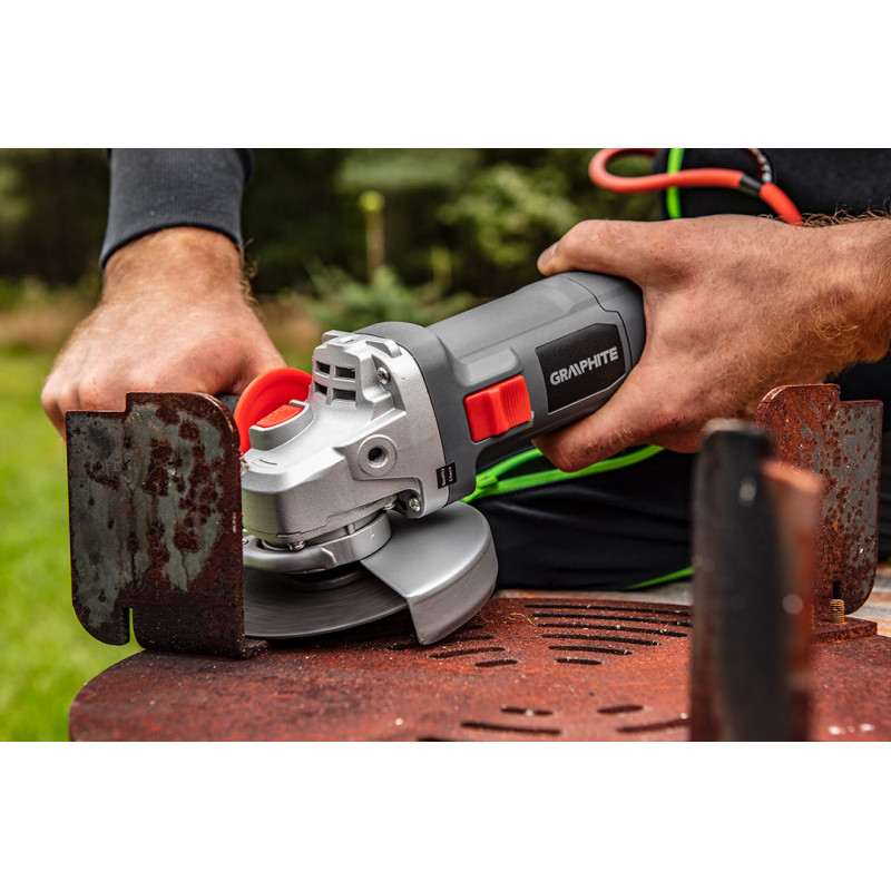Кутова шліфувальна машина GRAPHITE 1600 Вт 125 мм 59G088