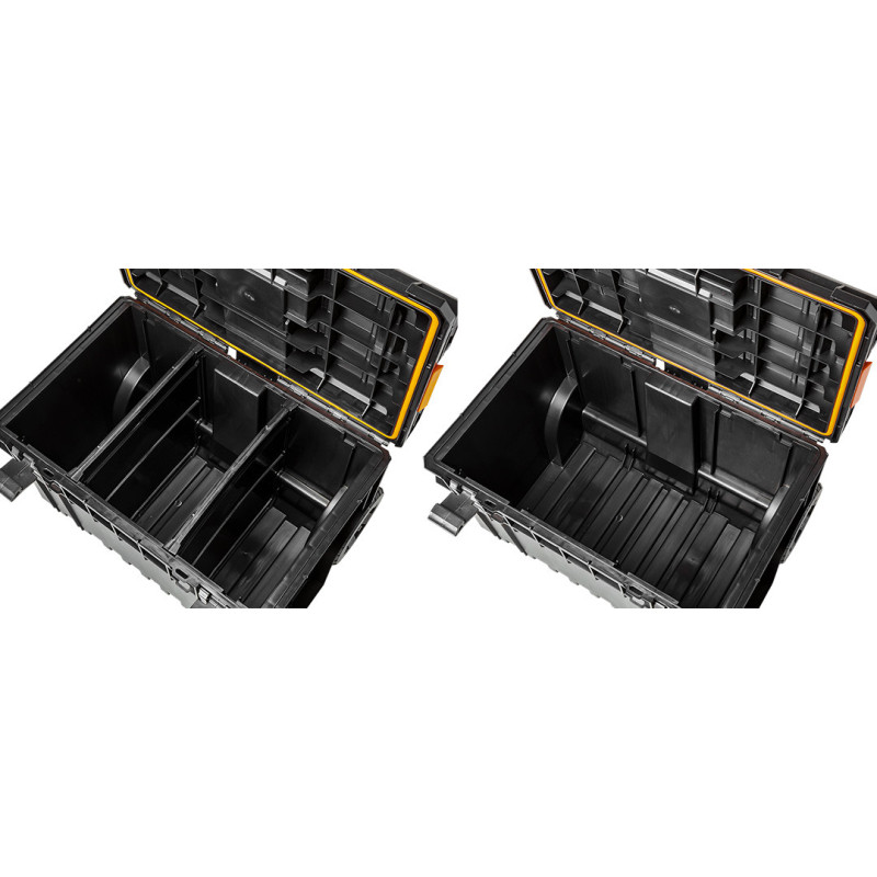 Модульний ящик на колесах NEO TOOLS 84-266, телескопічна ручка, великий об’єм, професійний